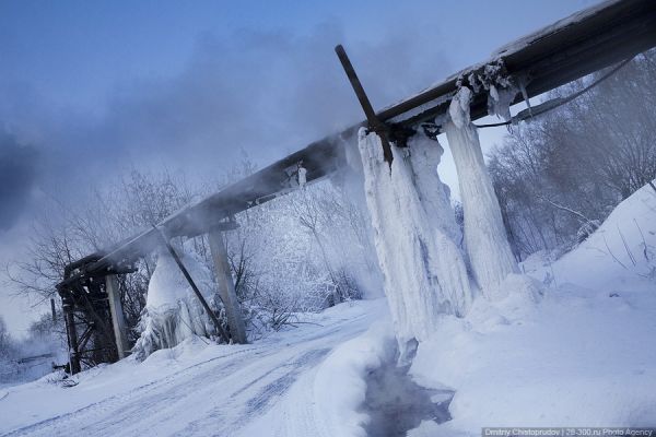 Прокопьевск на Кузбассе: когда промерзает всё!